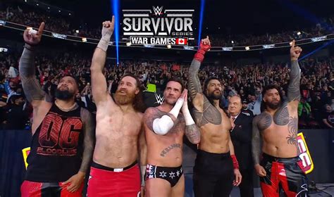 wwe survivor series wargames results